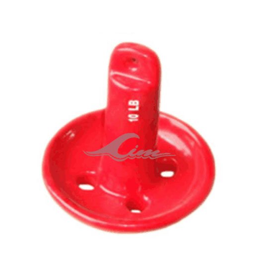 MUSHROOM ANCHOR,PVC COATED-190