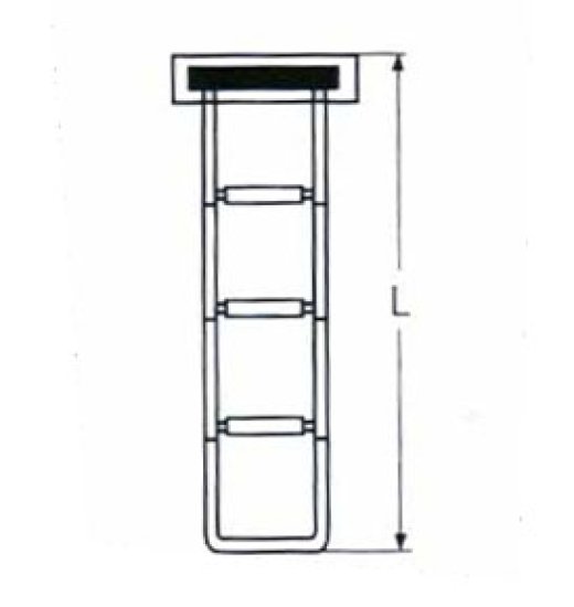 TELESCOPIC BOXLADDER AISI316-438
