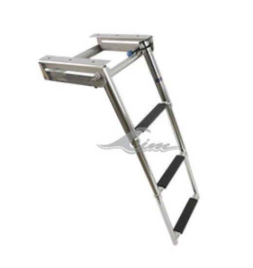 TELESCOPIC LADDER AISI316 UNDER PLATFORM