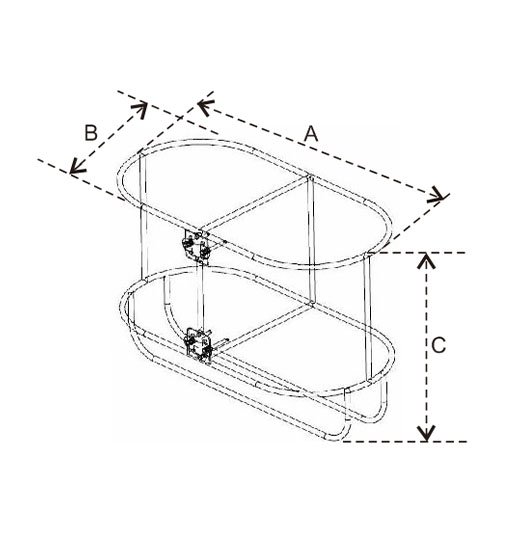 FENDERBASKET AISI316-551