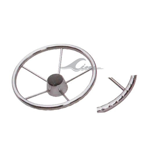 STEERING WHEEL AISI316,W/FINGER GRIPS-655