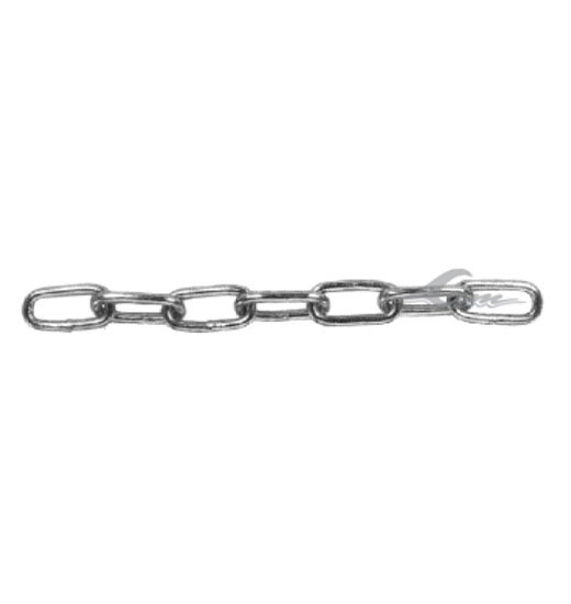 MOORING CHAIN DIN763, LONG LINK, HOT DIPPED GALV.-688