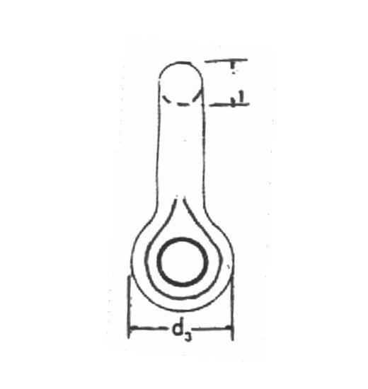 HIGH  TENSILE SHACKLE-814