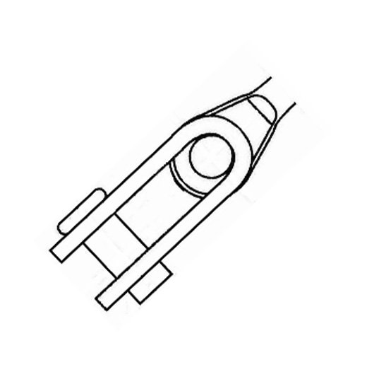 RIGGING  SCREW AISI316, TOGGLE/SWAGE STUD  -770
