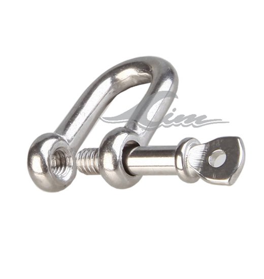 DEE-SHACKLE AISI316,CAPTIVE PIN-831