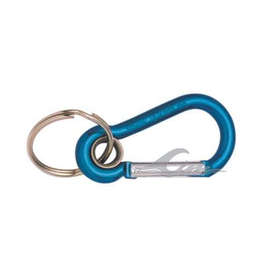 ALUMINIUM SNAP HOOK WITH KEY RING-1092