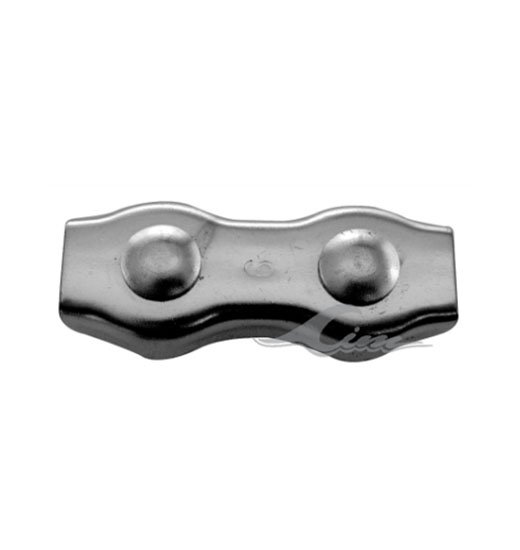 DUPLEX WIRE-ROPE-CLIPS AISI316 GALVANIZED-1157