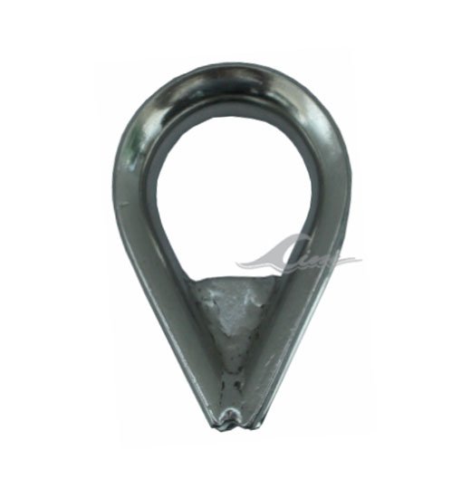 THIMBLE EUROPEAN COMMERCIAL AISI304,  REINFORCED WITH WELDED TRIANGLE-1130