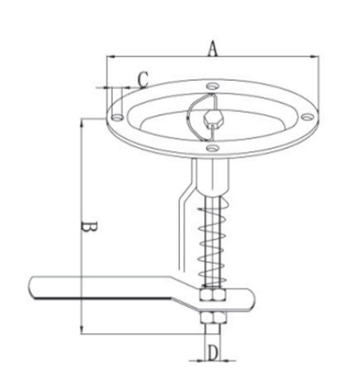 LIFT AND TURN LATCH AISI316-1392