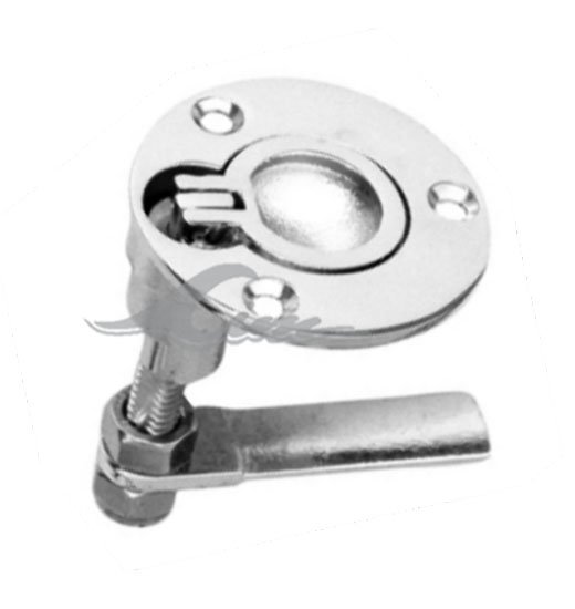 ROUND TURNING LOCK WITH LIFT RING-1387