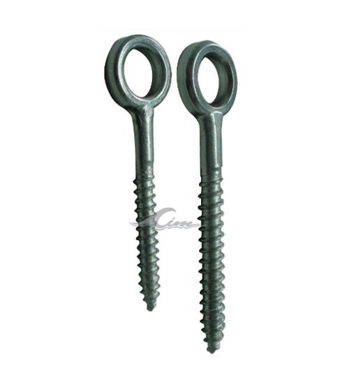RING SCREW AISI316,WITH WOOD THREAD-1616