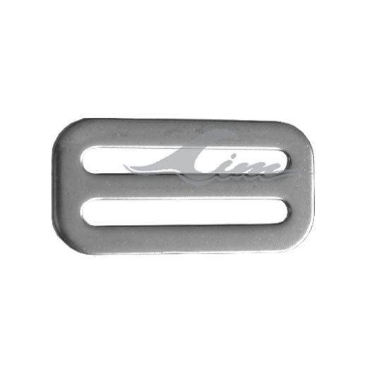 WEBBING-BUCKLE AISI316, DOUBLE-1545