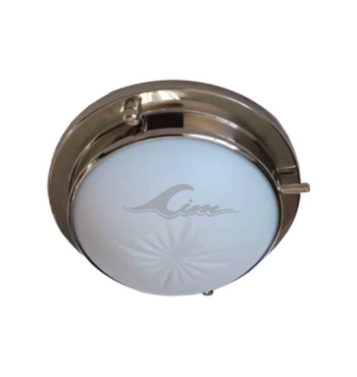 LED DOME LIGHTS,SS AND GOLD/METAL-2085