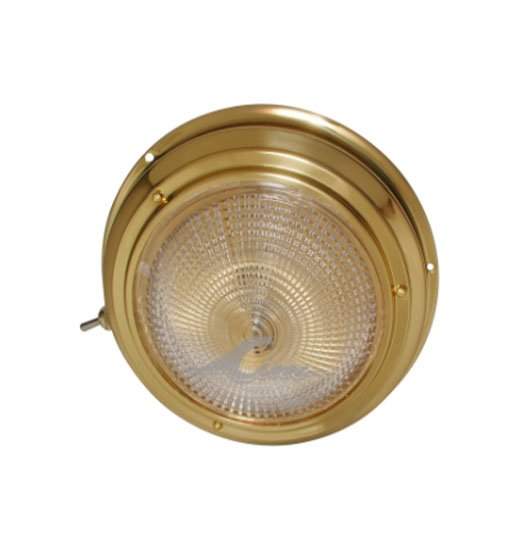 LED DOMELIGHTS,SS AND GOLD/METAL-2083