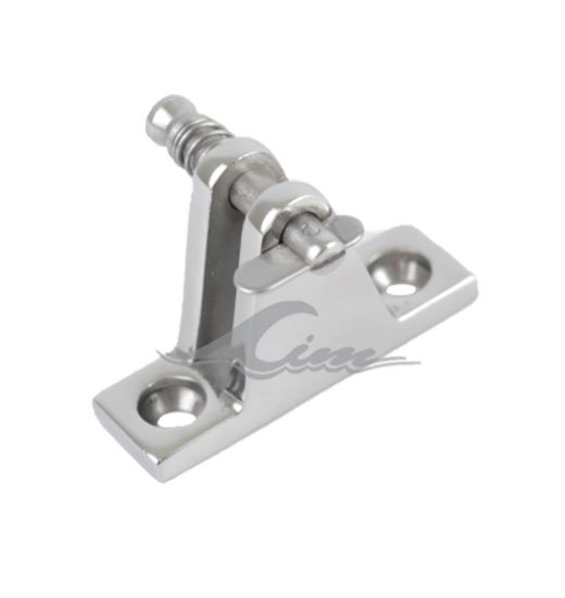 DECK  HINGE   90°WITH SPRINGPIN, AISI316-1756