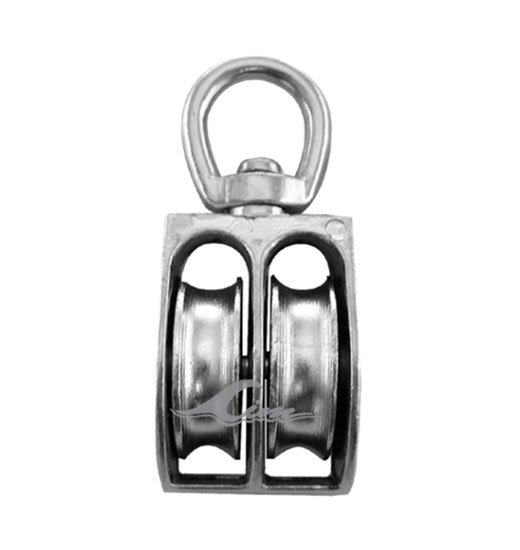 SWIVEL PULLEY,ZINC ALLOY,NICKLE PLATED-1890