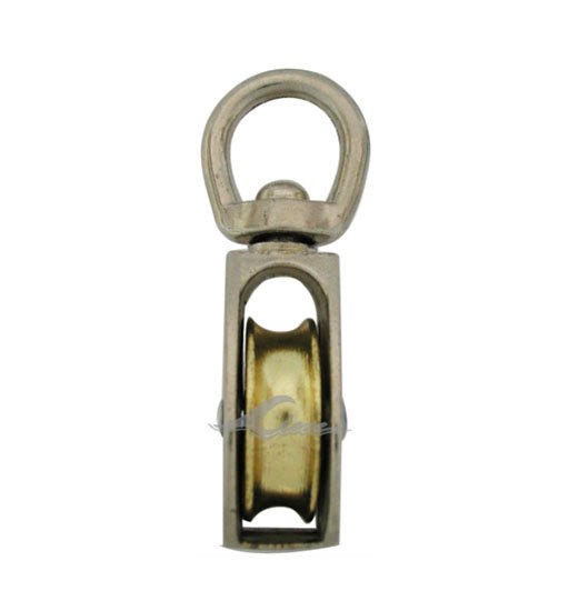 SWIVEL PULLEY,ZINC ALLOY,NICKLE PLATED-1888