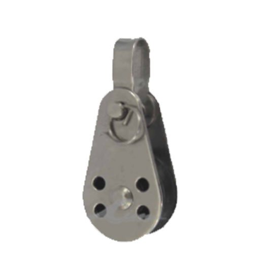 MINI PULLEY AISI316,WITH NYLON SHEAVE-1883