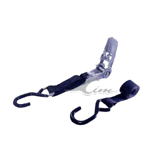 TIE DOWN  AISI 304, 2PARTS,WITH 2 HOOKS-2007