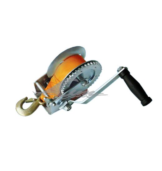 TRAILER WINCH WITH BELT AND HOOK-2157
