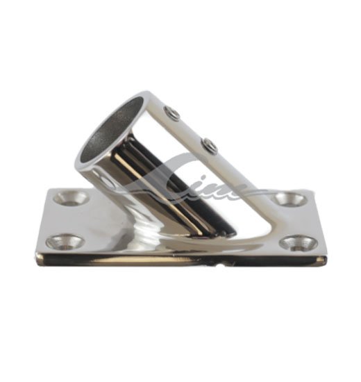 RECTANGULAR BASE   45°AISI316-1814