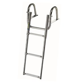 TELESCOPIC LADDER WITH HANDRAIL