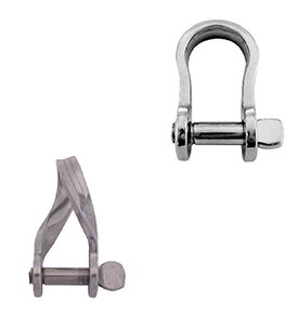 FLAT BOW SHACKLE AISI316
