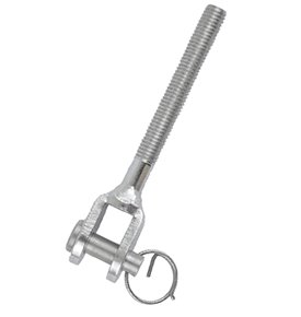 JAW TERMINAL WITH THREAD AISI316