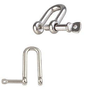 DEE-SHACKLE AISI316 CAPTIVE PIN