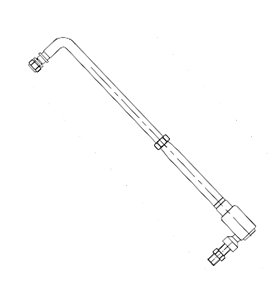 TILLER ARM AISI316 FOR OUTBOARDER