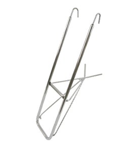 BOW LADDER AISI316 WITH SOLID SPACER