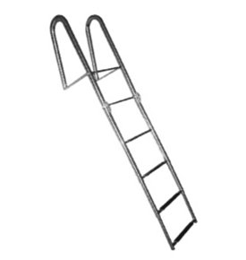 FOLDING TELESCOPIC LADDER STAINLESS STEEL