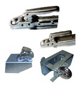 EUROPEAN COUPLER FOR SQUARE TUBE