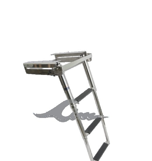 UNDER PLATFORM-LADDER AISI 316, WITH LOCK