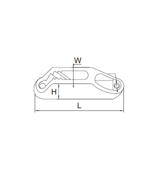 ROPE CLEAT AISI316-2592