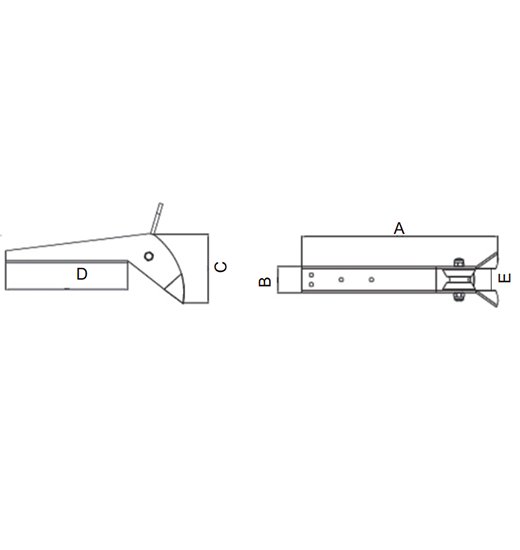 BOW ROLLER  AISI316-2589
