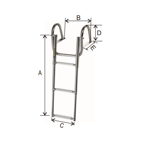 Telescopic Ladder with Handrail-2611