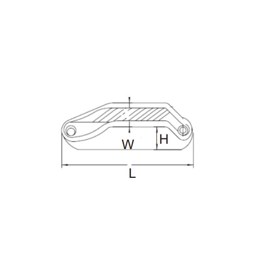 ROPE CLEAT AISI316-2593
