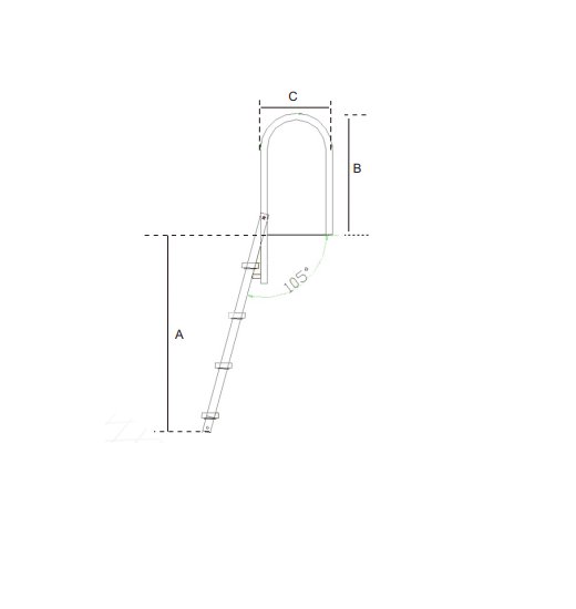 LIFTUP DOCK LADDER-2627