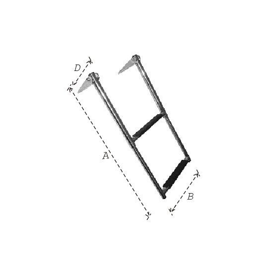 TELESCOPIC LADDER AISI316-2672