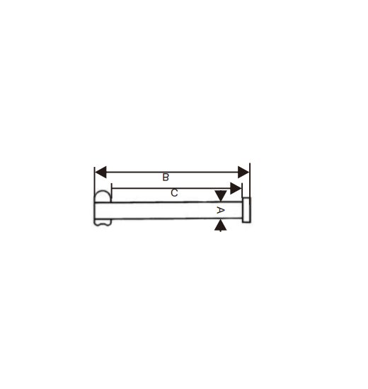 DROPNOSE PIN AISI304-2733