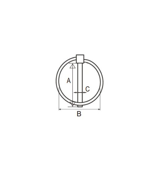 LINCHPIN  AISI316-2734