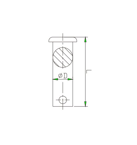BOLT FOR RIGGING SCREW  AISI316-2723