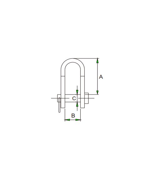 TOGGLE SHACKLE AISI316-2722