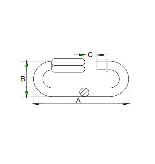 QUICK LINK AISI316 WIDE OPENING-2774