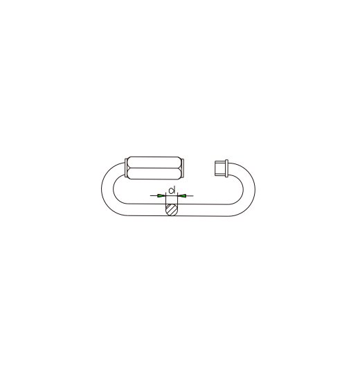 QUICK LINK, ELECTRIC, GALVANIZED  LARGE OPENING-2771