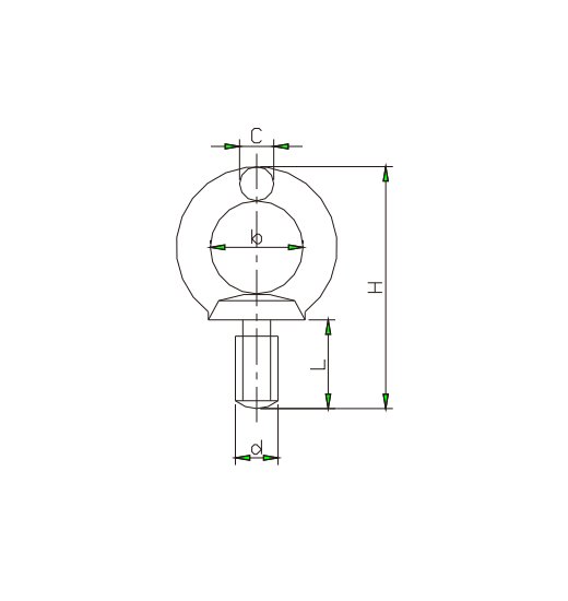 EYE-BOLT C15,DIN580-2861