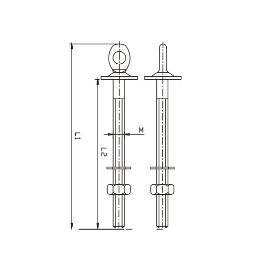 EYE SCREW AISI304,OVAL EYE-2869