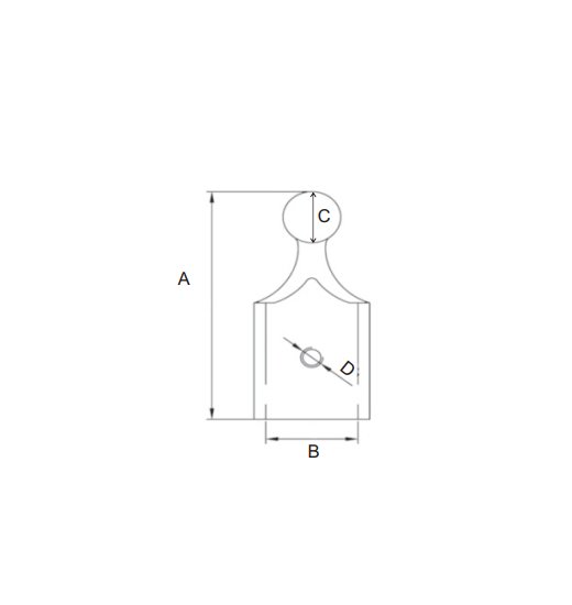 BALL JOINT AISI316,STRAIGHT-2888