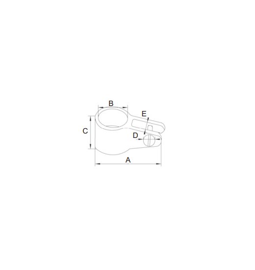 TOP SLIDE AISI316 WITH 1 SCREWS-2896